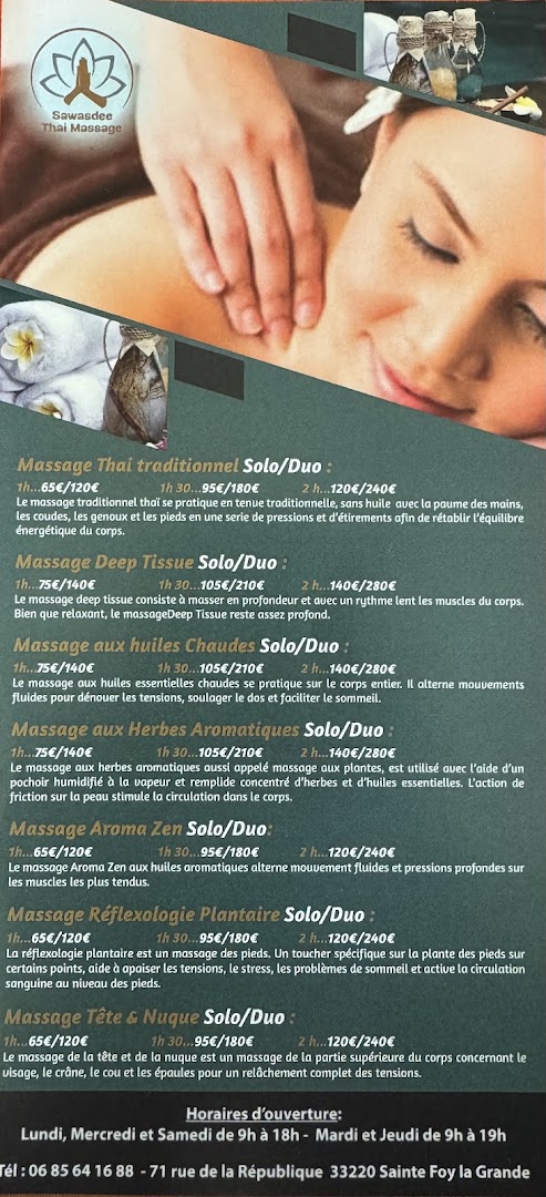 Sawasdee Massage Thaï Bien-être · Photos 14